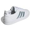 Adidas Grand Court Base White Vision Metallic Women Sneakers Cloud-White Grey-Two GZ8164