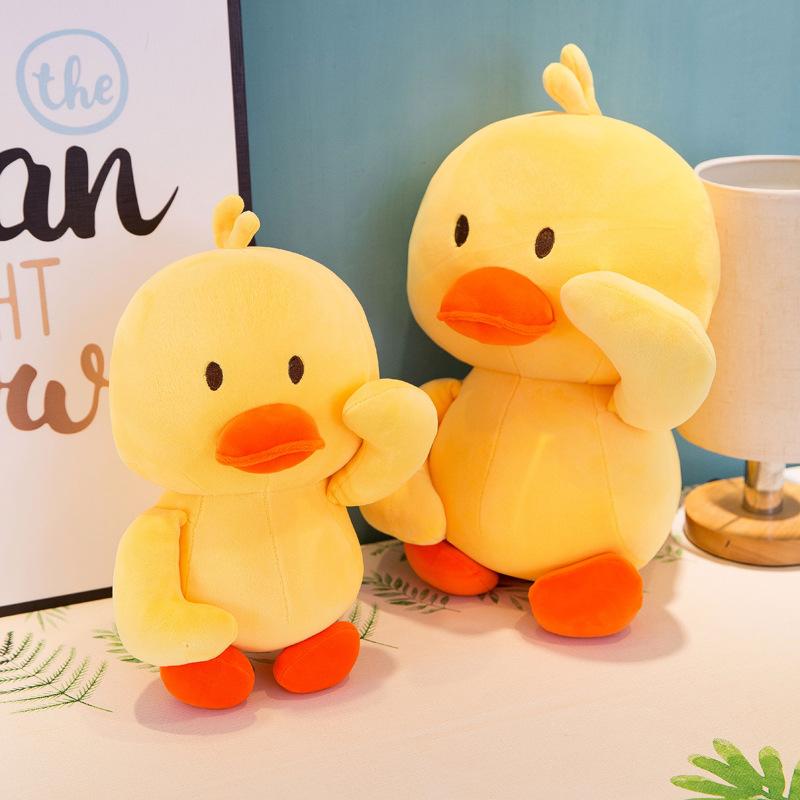 Новая Креативная Кукла Маленький Желтый Утенок Подушка Плюшевая Игрушка Детская Кукла Тряпичная Кукла Подарок