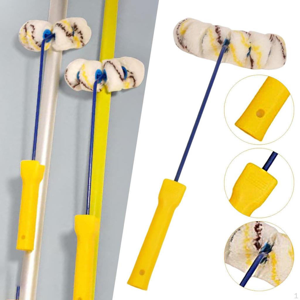 Малярный валик трубчатая кисть многоцелевой легкий для изогнутой поверхности и труднодоступных мест колено