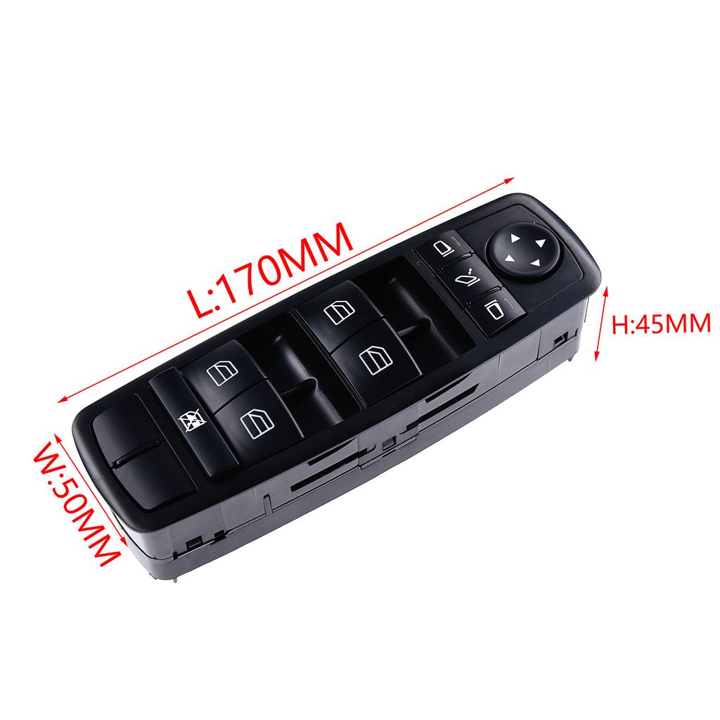 2518300290 Автомобильный главный выключатель стеклоподъемника A2518300290 A 251 830 0290 для BENZ W164 GL320 GL350 GL450 ML320 ML350 ML450 R320 R350