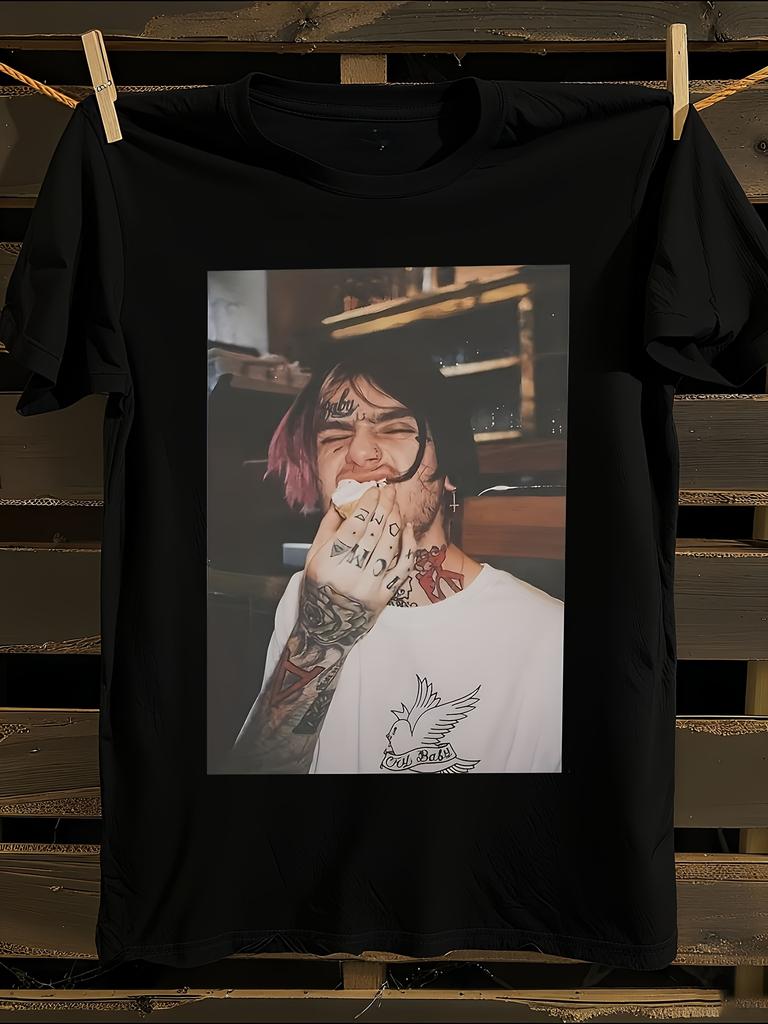 Vintage Graphic T-Shirt Mens Tshirt Womens Tshirts with Letters Print Short Sleeves T-Shirt Casual Street Tee Shirt Top