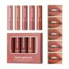 80.4g Matte Lipstick Set, Vet Matte Lipstick Set Non-stick Cup Non-fading Easy Color Moisturizing Long-lasting Lipstick Makeup