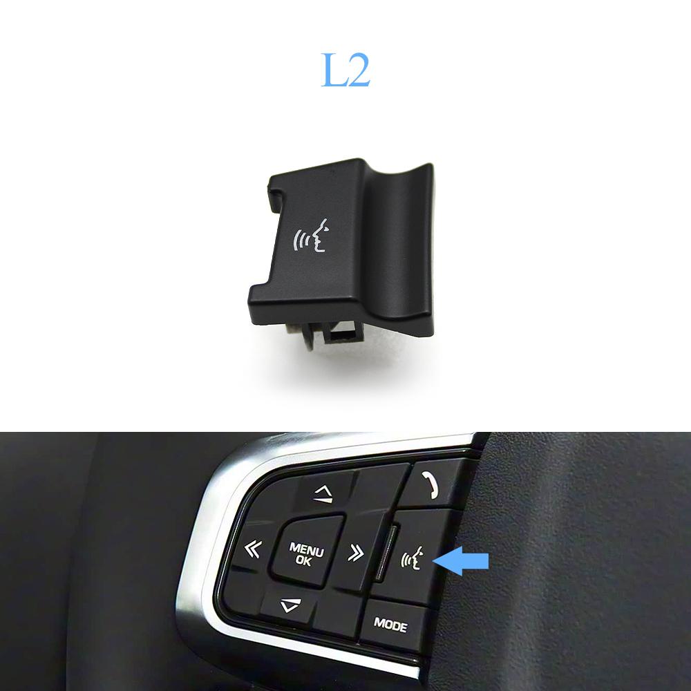Car Left Right Multifunction Steering Wheel Switch Control Button For Land Rover Discovery Sport 2015-2019 LR095538,LR095540