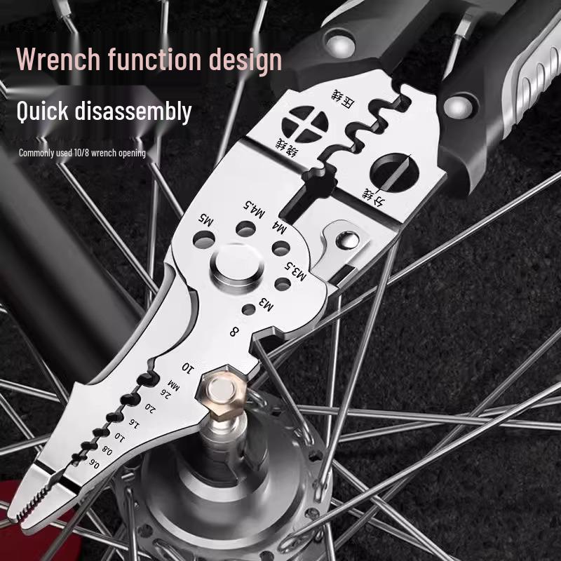 Скидка для новых посетителей: Многофункциональные электрические плоскогубцы для зачистки и обжима проводов