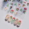 5D Рождественская наклейка для ногтей Аксессуары для ногтей Рождественское украшение для ногтей Зима
