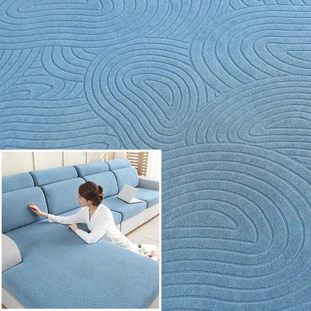 Жаккардовый чехол на подушку для дивана, эластичный толстый чехол для дивана для гостиной, защита для мебели, L-образный чехол для кресла, дивана, чехлы