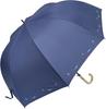 Rose Industry 65cm Automatic Opening Apple Cat 35650802 Women's Umbrella, Design, Navy,