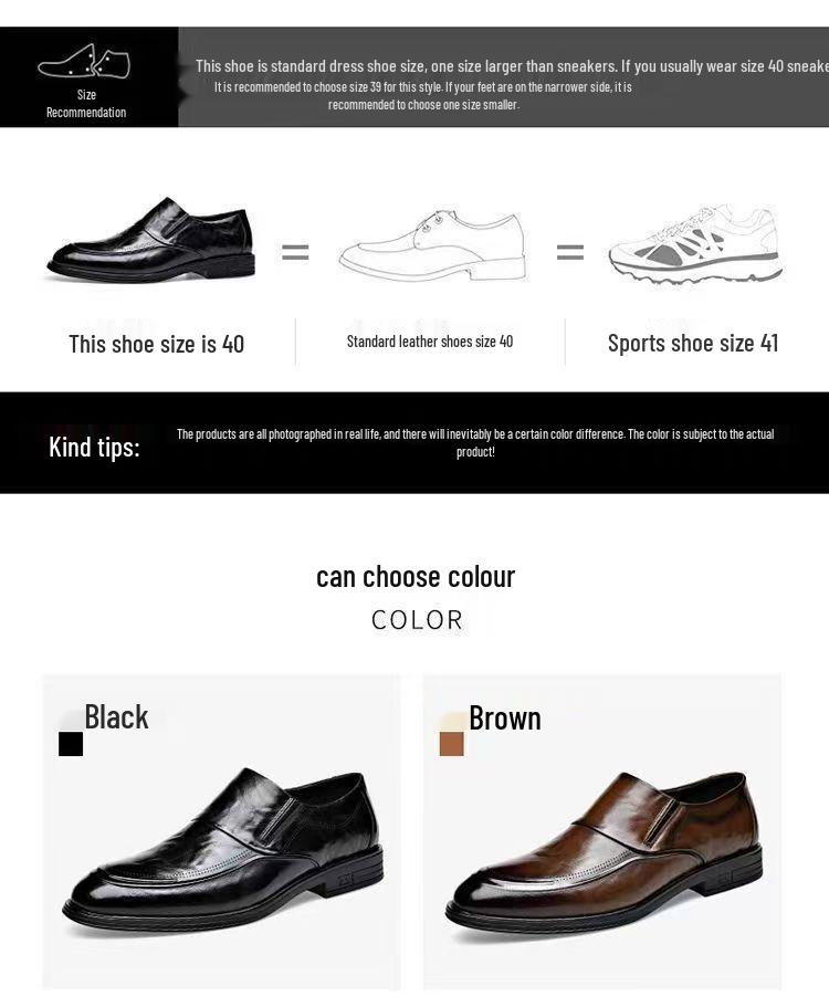 Универсальная повседневная мужская обувь из тисненой коровьей кожи