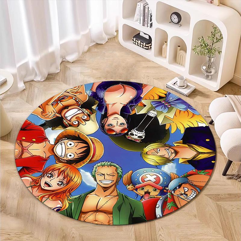 Милая Обезьянка D. Ковер Luffy из японской манги ONE PIECE мягкий, для дома, спальни, декора коврика для двери и противоскользящий ковер E2