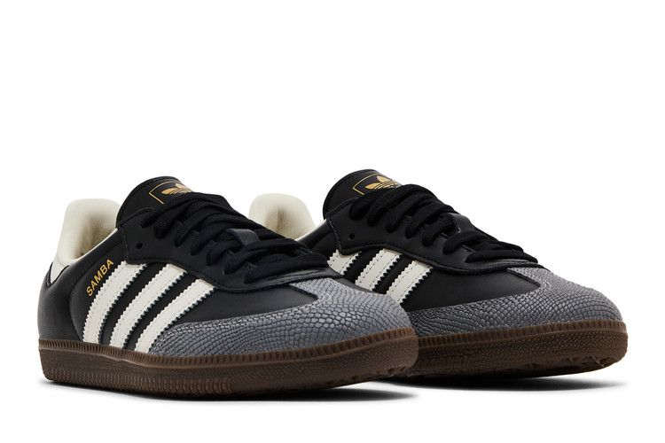 adidas Samba OG Black Off White Gold (Women's) Sneakers
