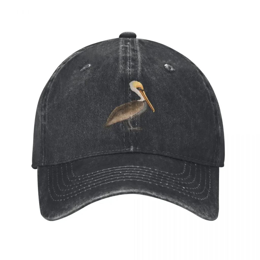 Brown Pelican Baseball Cap Kids Hat Sunhat Western Hat Hat Beach Men Womens