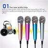 Portable Audio Stereo Condenser Karaoke 3.5mm Wired Mini Microphone