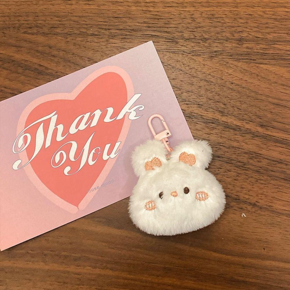 Мультяшная лягушка, подвеска в виде сумки, кролика, мультяшный плюшевый брелок для ключей, очаровательный плюшевый медведь, кукла, подвеска на рюкзаке