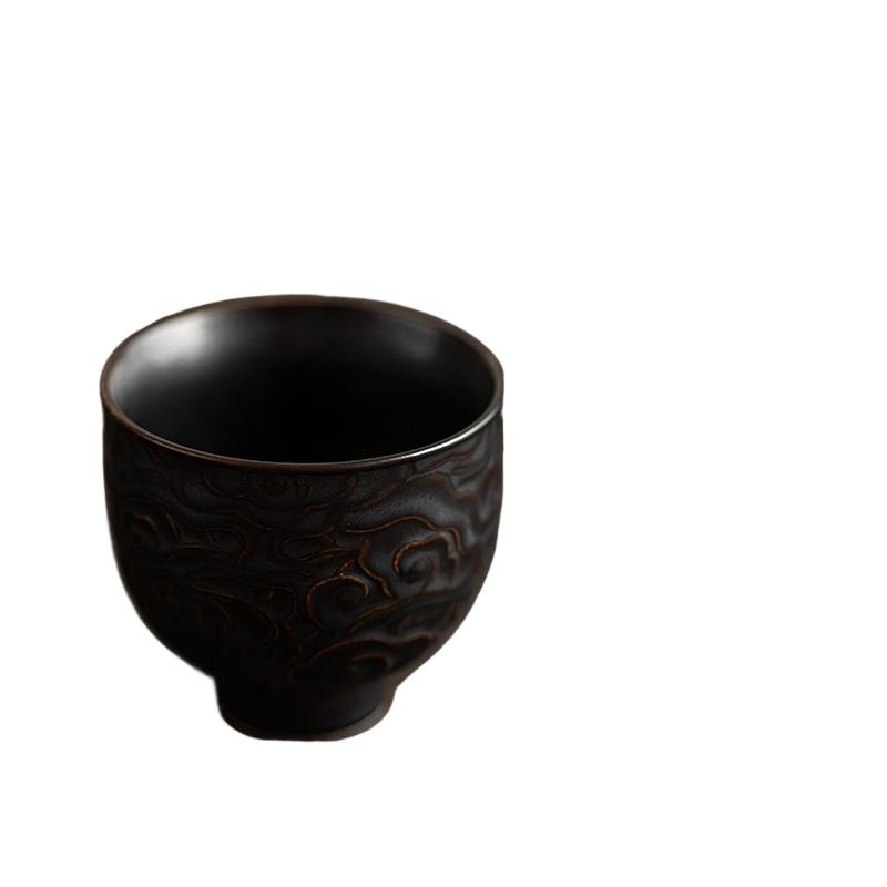 Керамическая ретро мастер-чашка чашка для чая Кунг-фу личная чашка чайная чашка чайная комната чайная чашка бытовая противоожоговая чайная чашка