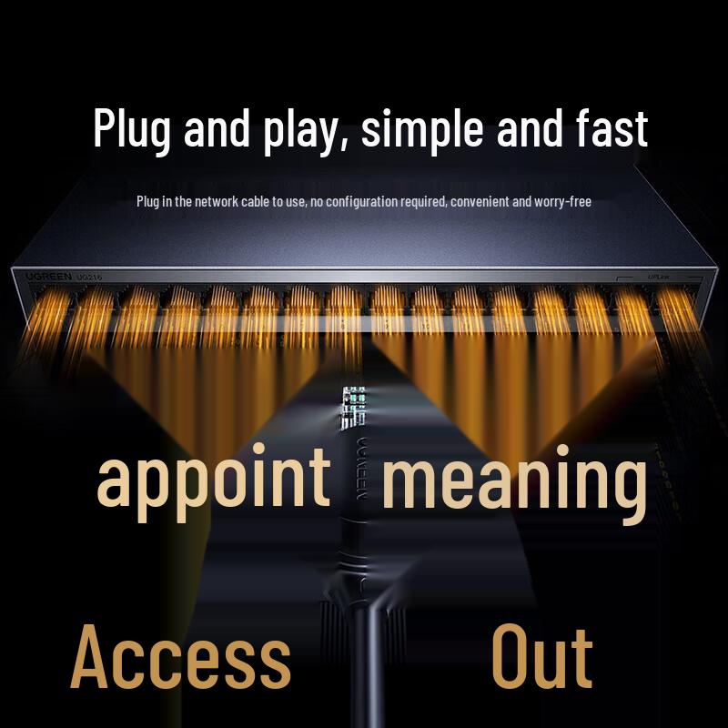 UGREEN 16-Port Gigabit Ethernet Switch