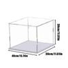 1 шт. Прозрачный акриловый дисплейный ящик для хранения, пылезащитный дисплейный шкаф, настольное хранилище, домашнее хранилище