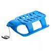 KADAX Plastic Sleds For Children Downhill Slide With Handle and String Strong Blue