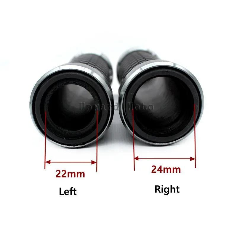 Fit For CRF 150 230 250 450 1000 R RX X F L M RALLY L Motorcycle Hand Grips CNC Throttle Moto Handlebar Soft Rubber Grips