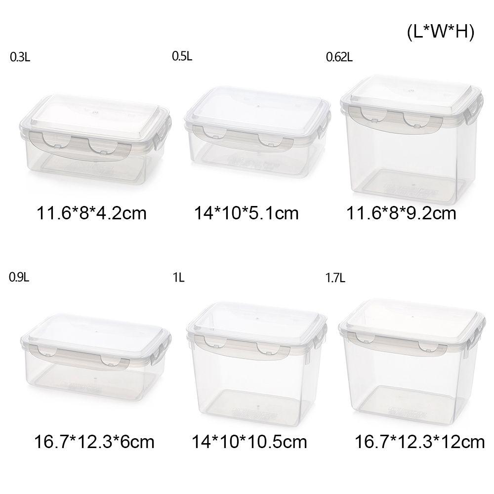 Plastic Camping Cookware Food Picnic Snack Bento Box Meal Storage Container Prep Lunch Boxes