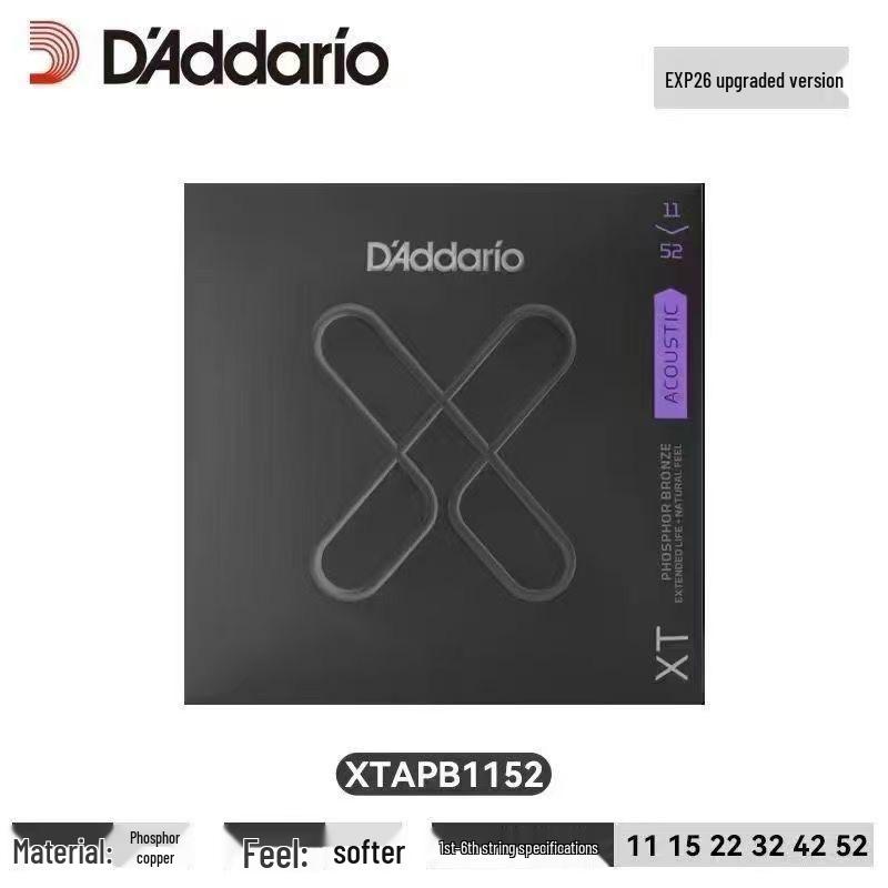 Струны для электрогитары D'Addario EB Eagle Elixir, Фосфорная бронза