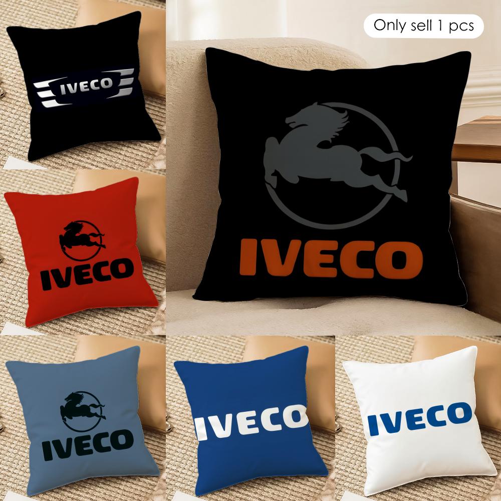 Classic IIVECO Cushion Cover Soft Plush Fabric DoubleSided Printed Cushion Covers for All Seasons Modern HomeDecor Gift