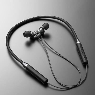 Беспроводные Bluetooth-наушники с шейным ремешком, Магнитная спортивная беговая гарнитура с микрофоном IPX5, водонепроницаемые спортивные наушники с шумоподавлением