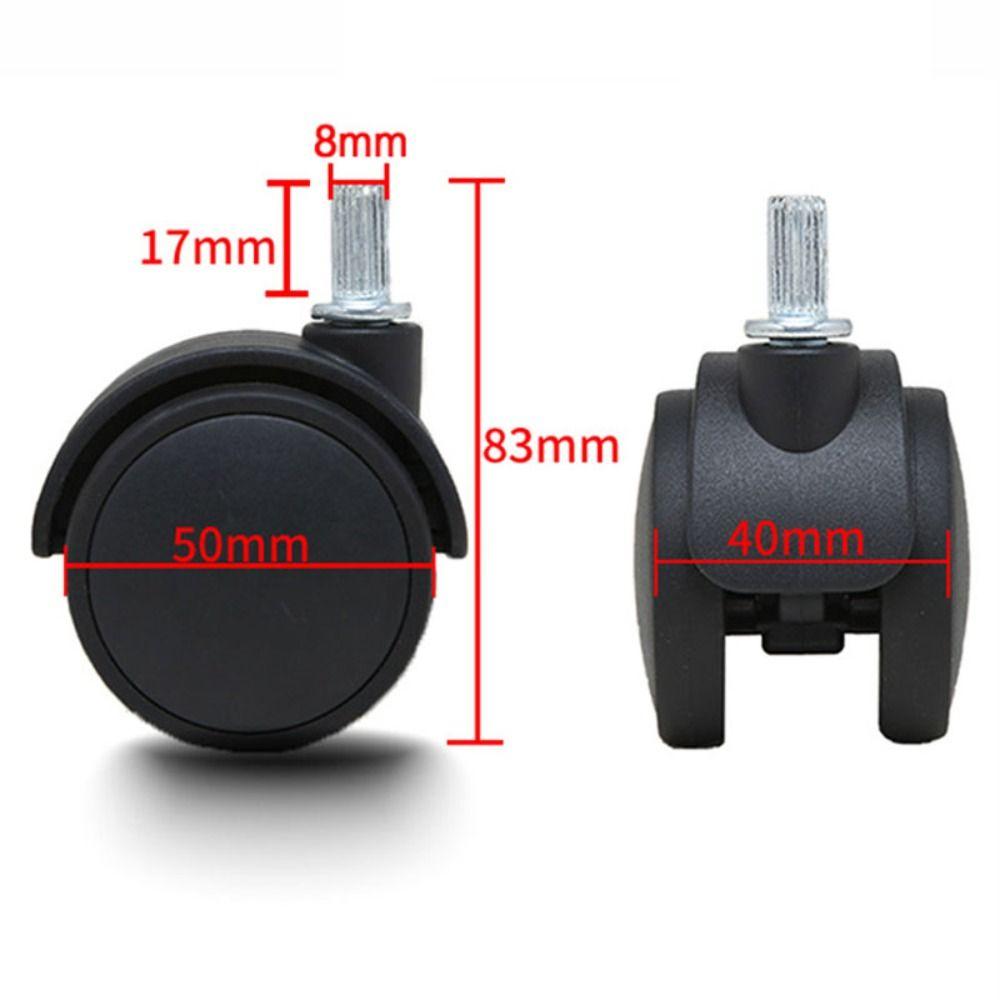 Запасные колеса Мебель Универсальные колеса с тормозами Офисное кресло Ролик Инструмент Ролик стула