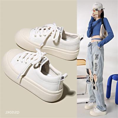 Женская спортивная обувь Вулканизированная осенняя дышащая повседневная обувь на плоской подошве однотонные женские кроссовки на платформе Zapatillas Mujer