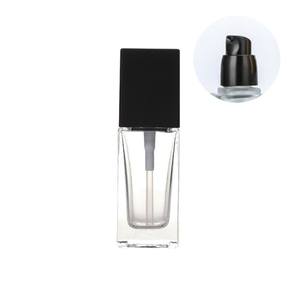 Mini Perfume Lotion Pump Bottle Liquid Foundation Bottle Empty Refillable Bottle Cosmetic Container