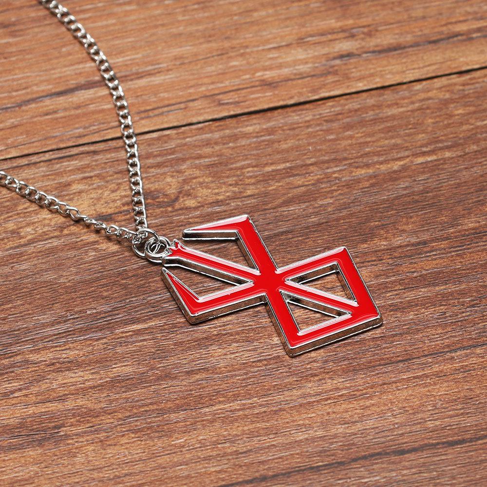 Аниме Берсерк Ожерелье «Яйцо короля» и Брелок-подвеска «Бехелит воина»