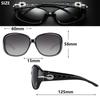 Vintage Ladies Women Sunglasses Classic Large Frame Gradient Sun Glasses  Driving Shade Glasses Non Polarized Glasses