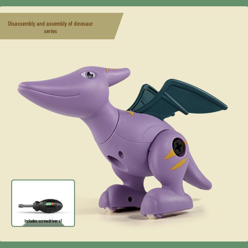DIY Educational Dinosaur Assembly Toy - Tyrannosaurus Rex Model for Kids