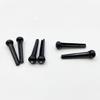 High Performances ABS Bridge Pins For Folk Guitars Ukuleles Ensuring Stable Tuning And Rich Harmonics