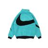 Nike Big Swoosh Reversible Boa Jacket (Asia Sizing) 'Jade Black' Men's BQ6546-301
