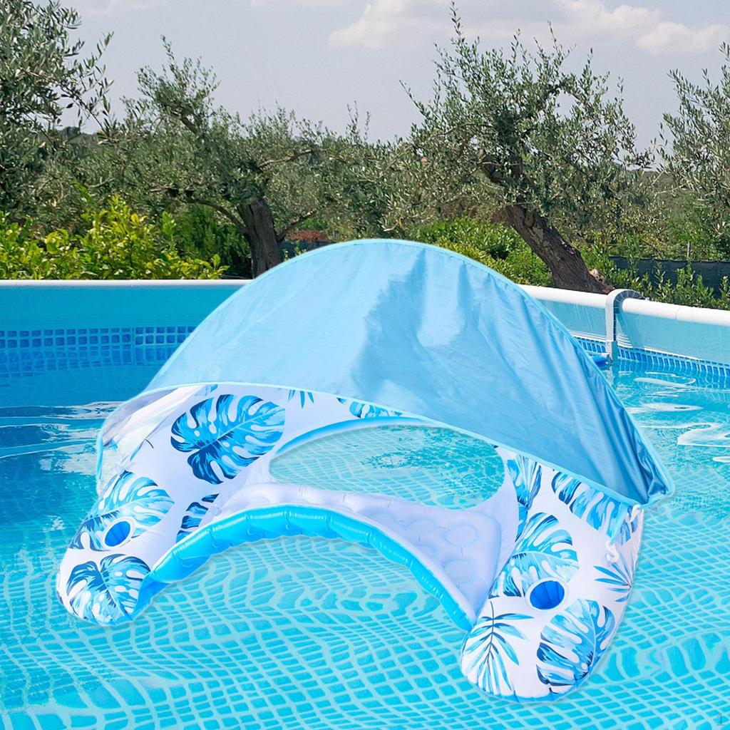 Надувной плавательный круг-труба, симпатичное кресло для бассейна, для путешествий, пляжа и улицы