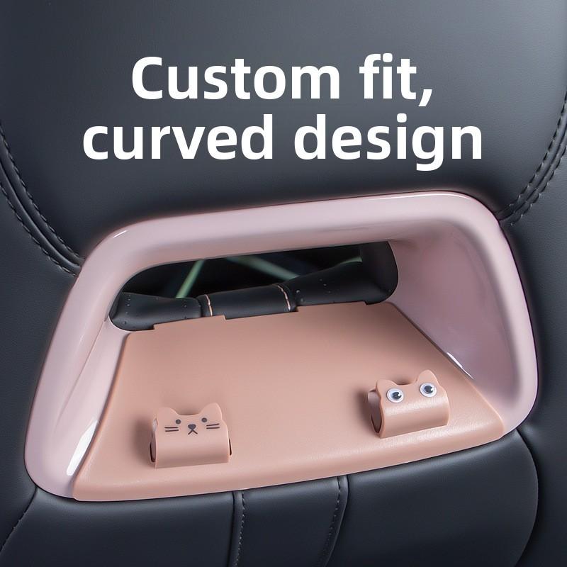 For BYD Dolphin Mini/Surf Multifunctional Car Seat Backrest Tactical Panel Hook Storage Hanging Plate Interior Car Accessories