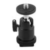 Camera Tripod 1 4 Hot Shoe Adapter Flash Light Bracket Holder Mount Cradle Ball Head With Lock