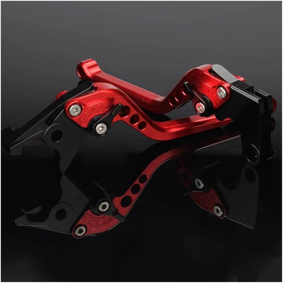 for YA&MAHA YZF R1 YZF-R1 2004-2008 / R6 YZFR6 2005-2016 Adjustable Motorcycle Brake Clutch Levers Accessories(Pink 147mm)