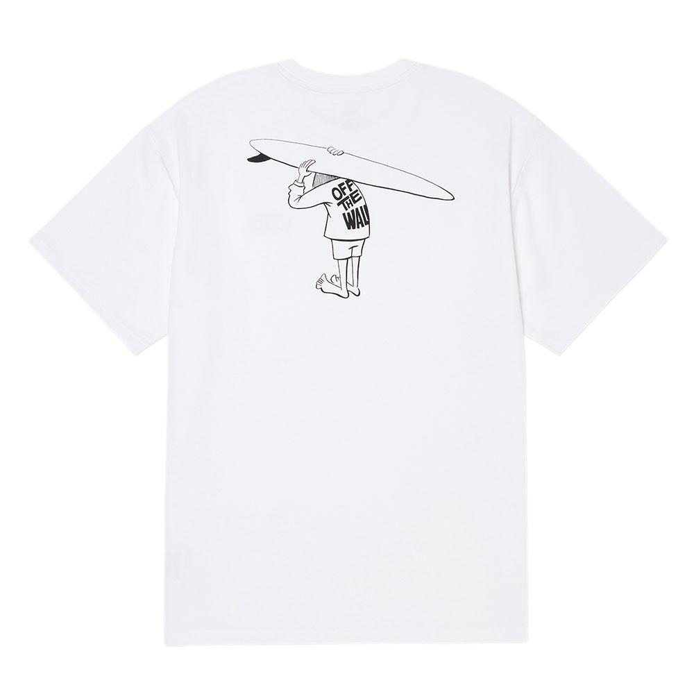 Vans T Shirts Unisex White Crew Neck Moderate VN000R61WHT1