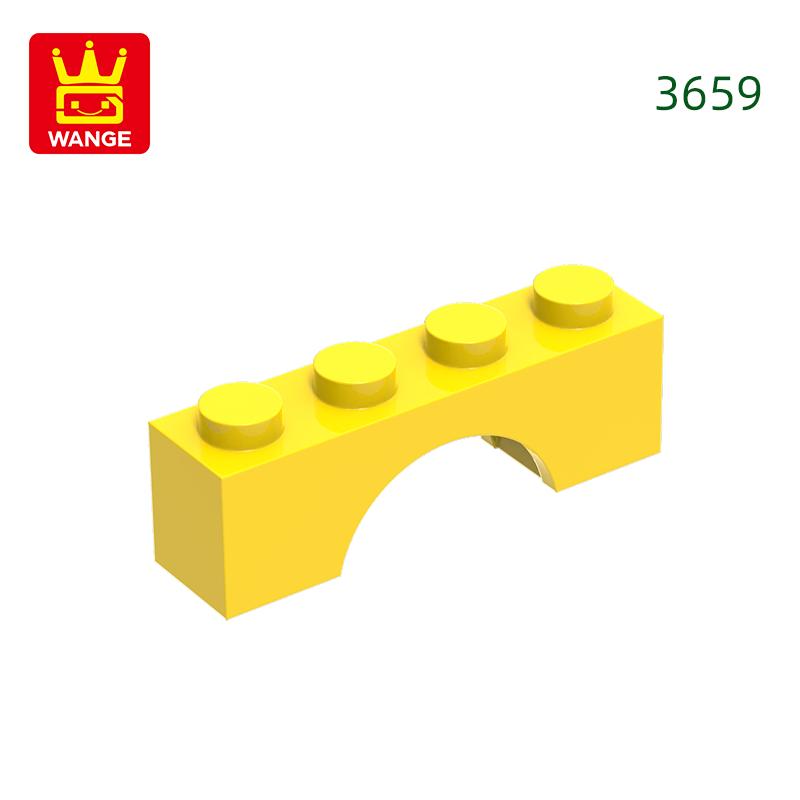 Нетоксичные 81 шт./лот 3659 1x4x2 Плоские арочные строительные блоки Moc Строительные аксессуары Детали Совместимые с Кирпичами Детские игрушки Подарок