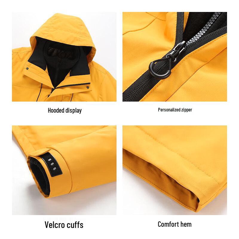 Jeanswest Unisex 3-in-1 Outdoor Jacket