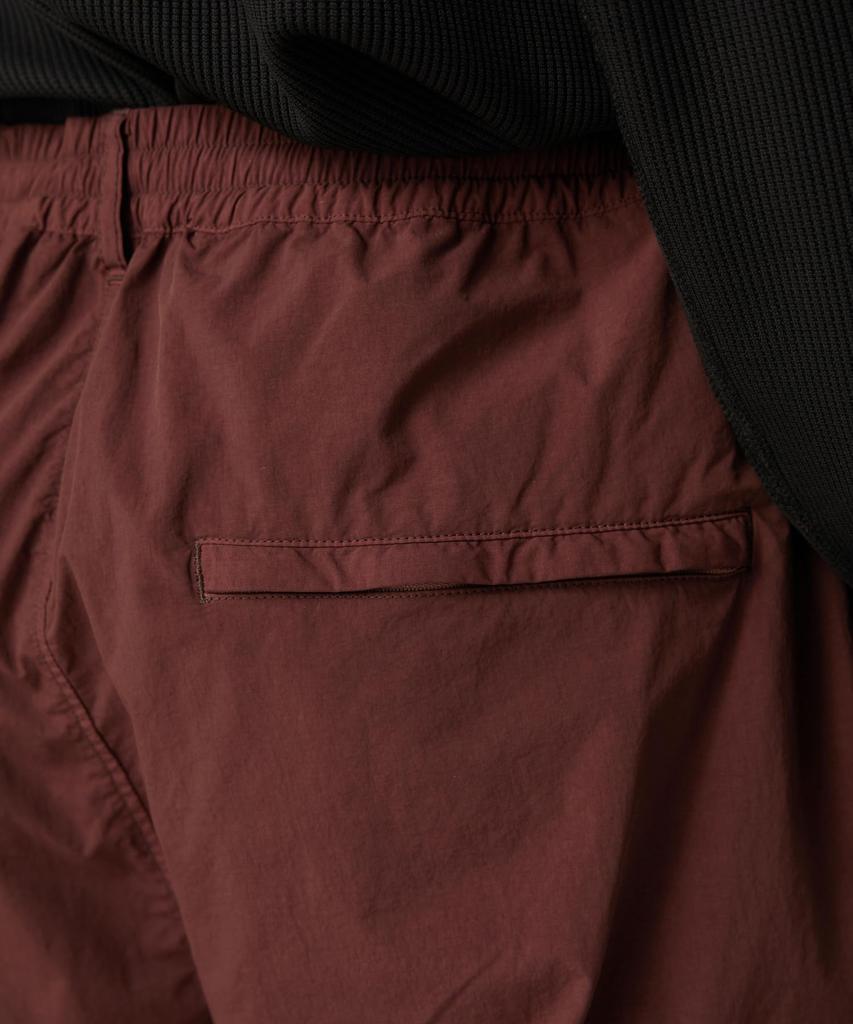 Snow Peak Garment Dyed Convertible Pants and Long Size S PA-25AU002, Men's Women's Pants, Brown,