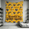 Name Custom Hamilton Tiger-Cats Wall Tapestry Aesthetic Wall Hanging Printed Fabric Blanket Decorative Tapestries for Bedroom Living Room Home Decor