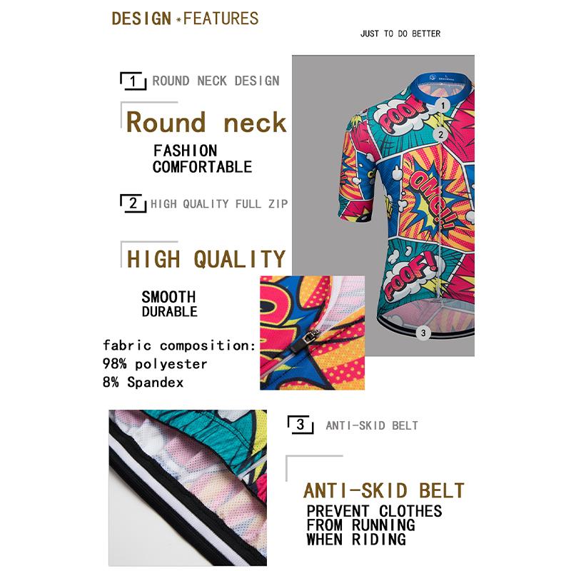 Новинка 2023 года, велосипедный костюм с короткими рукавами, высокая эластичность, быстросохнущий дорожный велосипед, мужской летний дышащий топ