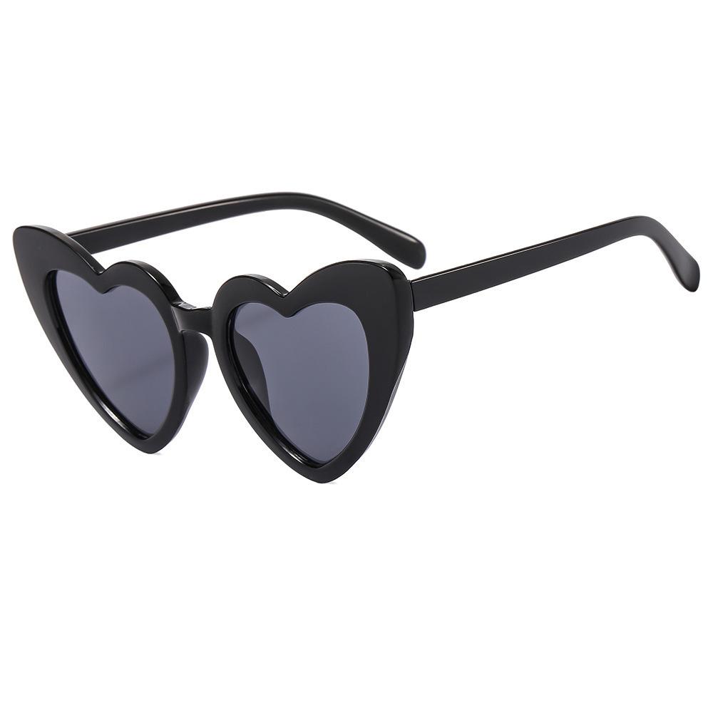 Солнцезащитные очки Love Women, милые солнцезащитные очки в форме сердца, модные солнцезащитные очки в форме большого персикового сердца