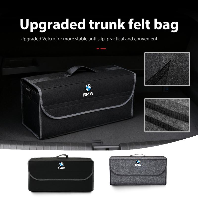 BBJP8 Car Trunk Travel Portable Organizer Box Folding Storage Bag For BMW M Sport M2 M3 M4 M5 M6 E46 E90 E60 F10 F20 E87 X3 X6