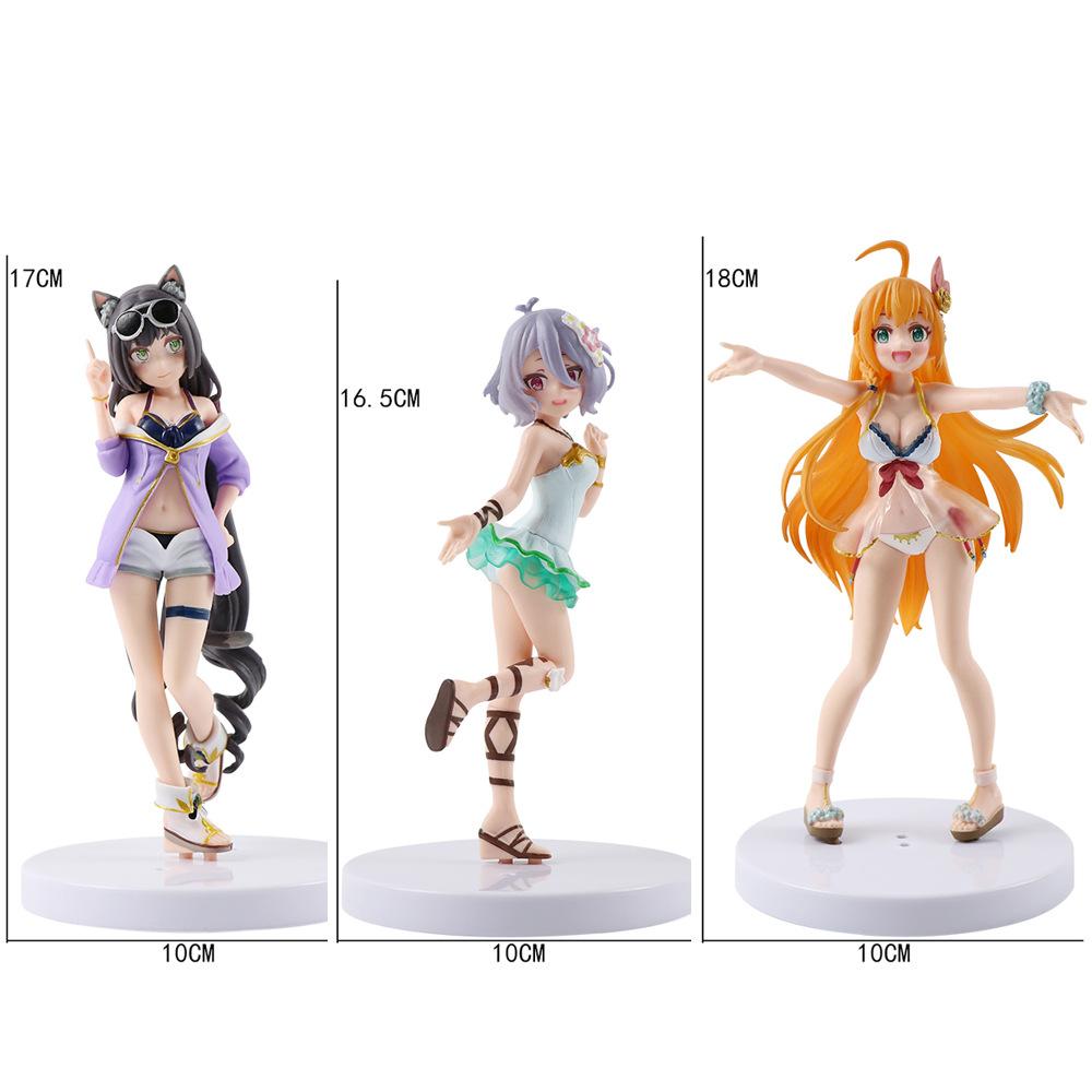 17СМ Аниме Фигурка Kokkoro Princess Connect Re:Погрузитесь в Priconne Нацуме Кокоро Купальник ПВХ Фигурка Действия Модель Кукла Игрушки