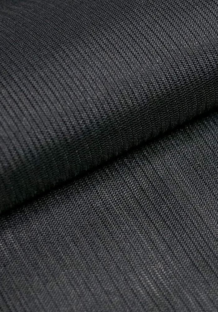 Летний цельный кусок комаро одинарный струйный [KYOETSU] хаори, моющийся, однотонный, одежда, ткань, вещь, мужской (3л, черный)