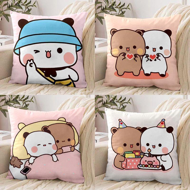 Милые Мультяшные Красные Панды Подушки-Пледы, Подушки для Дивана, Подушки для Сна, Подарки на День Рождения