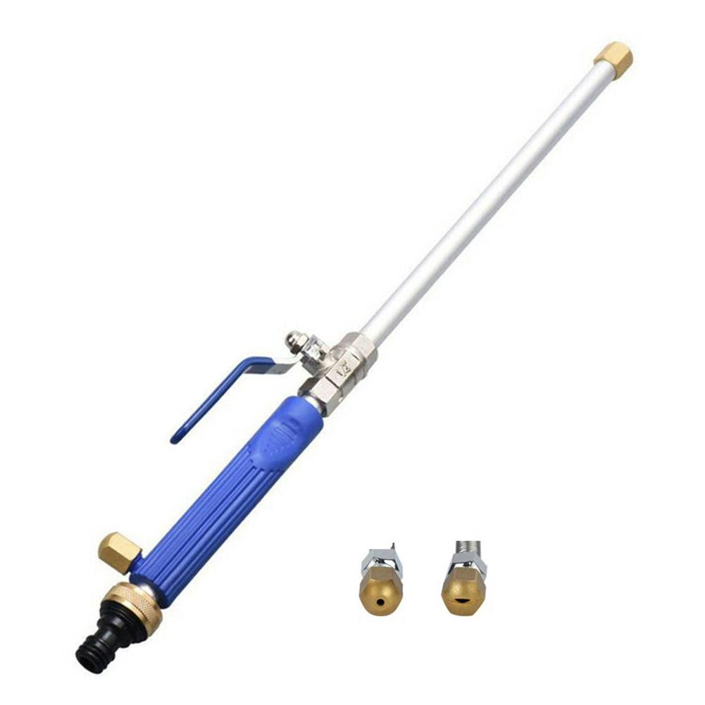 Car Washing Maintenance High Pressure Water Gun Metal Water Washer Jet Hose Pipe Wand Nozzle Sprayer Cleaning Tools Universal